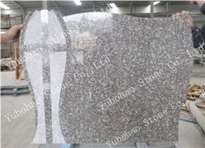 Misty Brown/Romania Style Granite Stone Monument