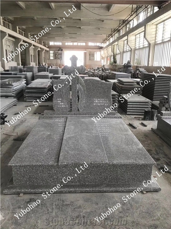New G664/Carved Single Stone Tombstone/Headstone