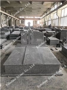 New G664/Carved Single Stone Tombstone/Headstone