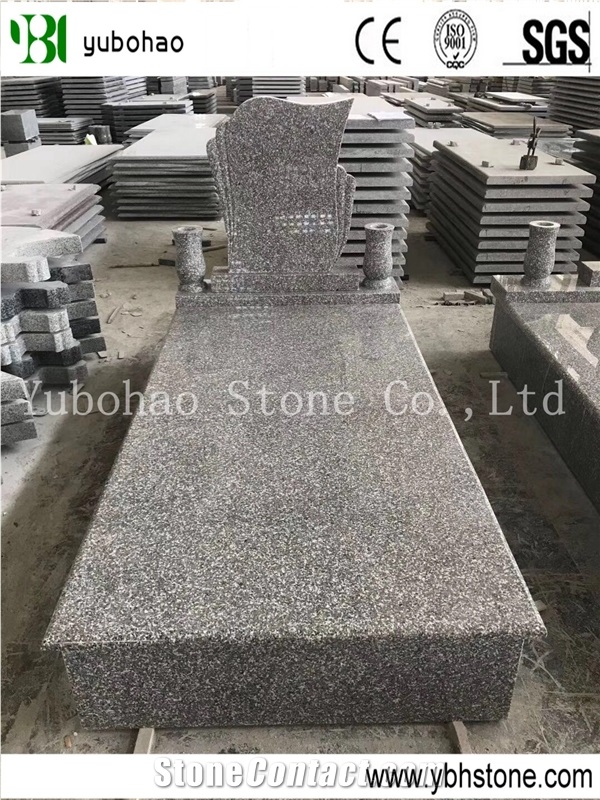 New G664/China Granite Single/Double Tombstones