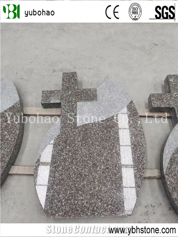 Romania Hot Sell G664 Granite Headstone/Monument