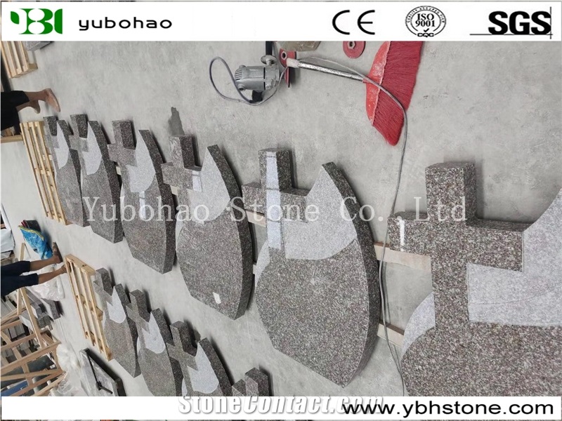Romania Hot Sell G664 Granite Headstone/Monument
