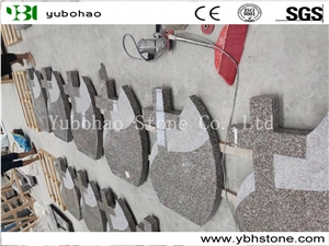 Romania Hot Sell G664 Granite Headstone/Monument