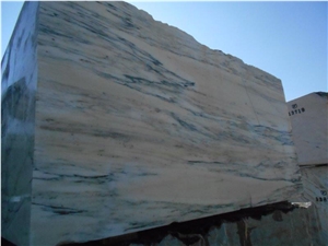 Paonazzo Marble Block, Italy White Marble