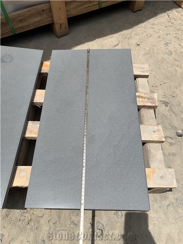 Hainan Grey Honed Stairs ,Very High Quality