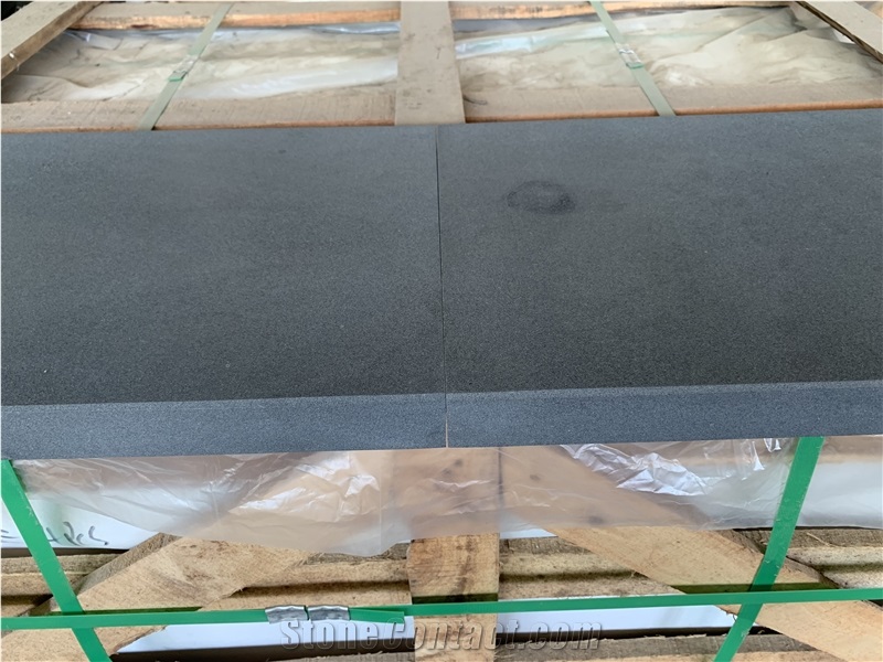 Hainan Grey Honed Stairs ,Very High Quality