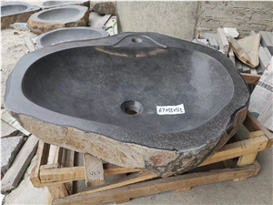 River Stone Sinks , Stone Basin