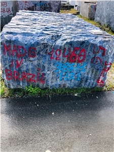 Azul Bahia Blue Granite Rough Blocks.