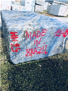Azul Bahia Blue Granite Rough Blocks.