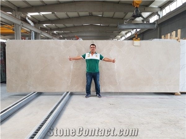Moon Cream Marble Slabs