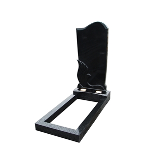 Absolute Black Granite Russian Style Monument