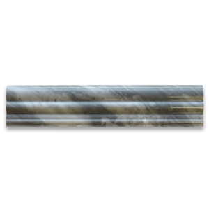 Bardiglio Gray 2-12x12 Chair Rail Trim Molding