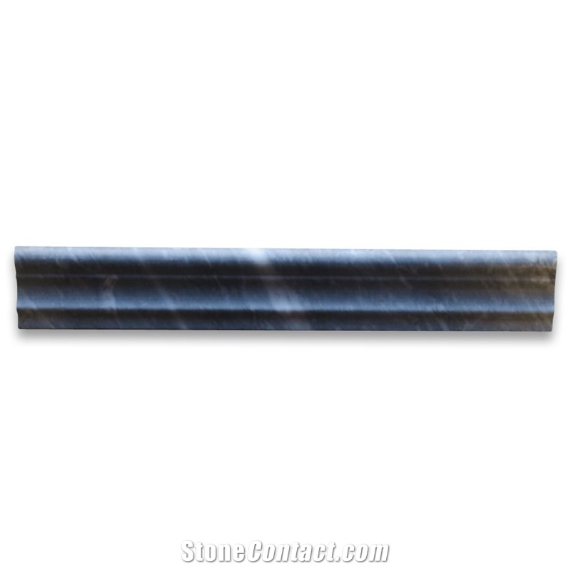 Bardiglio Gray 2x12 Chair Rail Trim Molding