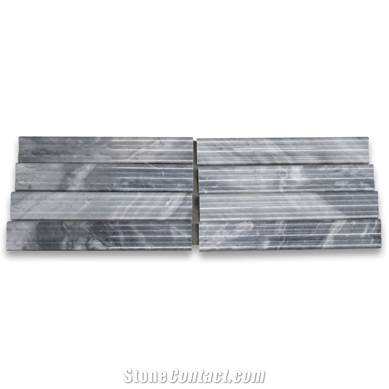 Bardiglio Gray 2x12 Chair Rail Trim Molding
