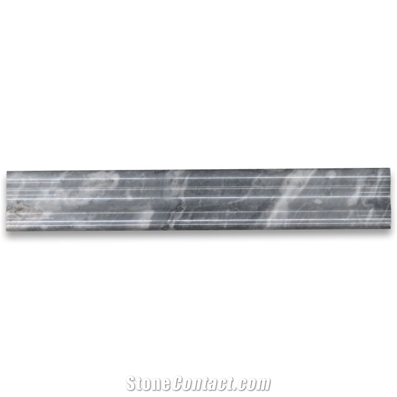 Bardiglio Gray 2x12 Chair Rail Trim Molding