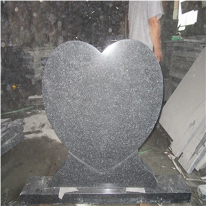 Beida Green Heart Shaped Headstone Granite