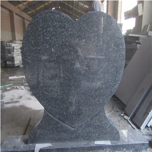 Beida Green Heart Shaped Headstone Granite
