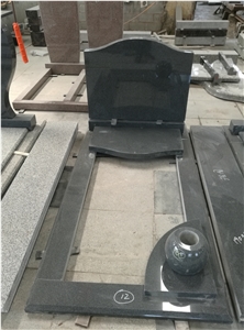 Black Granite for Single Monuments