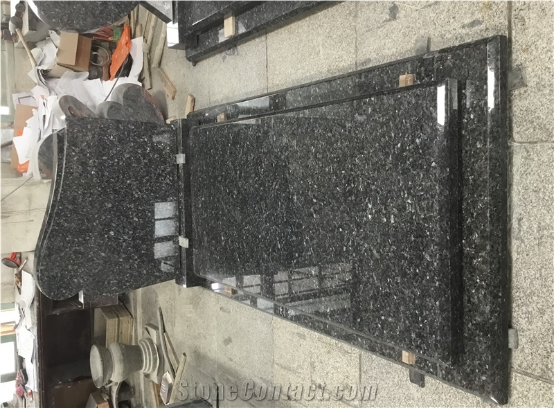 Blue Pearl Granite for Gravestones