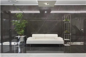 Bulgaria Grey Marble for Staircase Covering