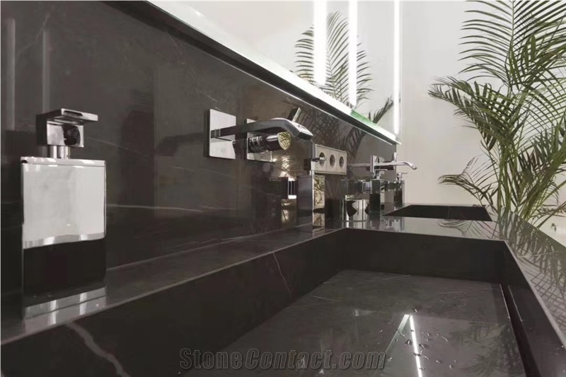 Bulgaria Grey Marble for Staircase Covering