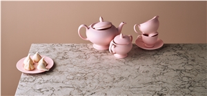 Caesar Quartz Artificial Stone Kitchen Countertop