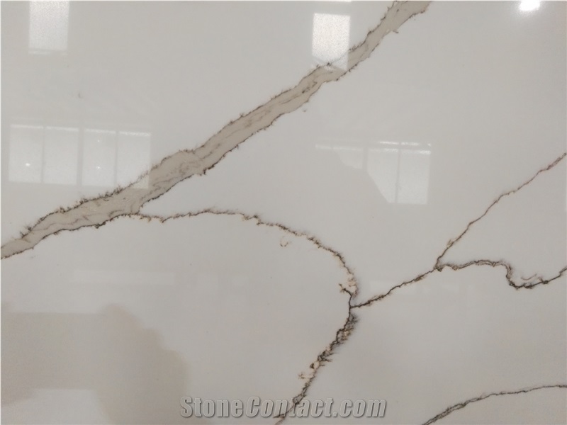 Calacatte Gold Quartz Wall Covering Tile Ms7283