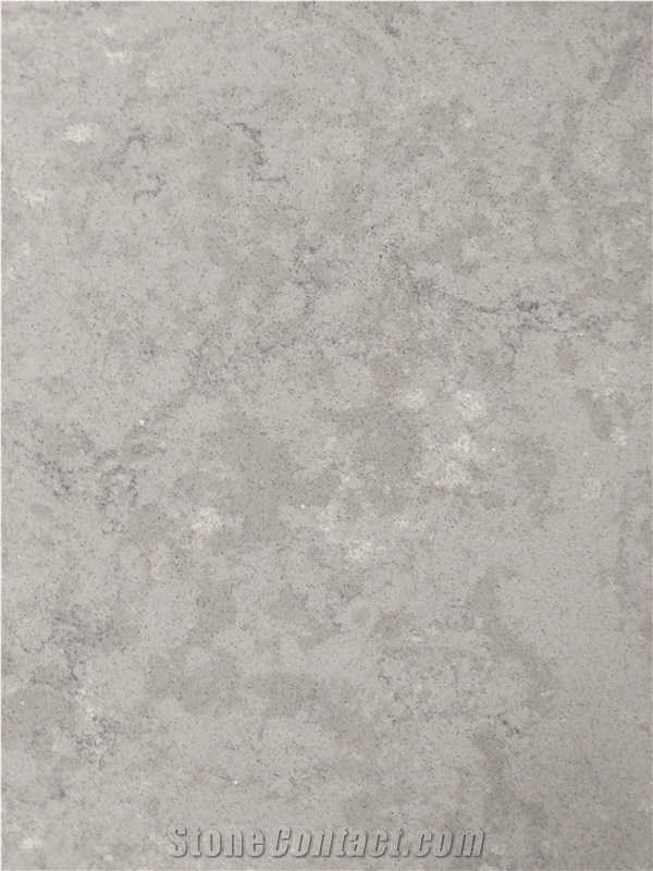 Cement Grey Quartz for Countertop