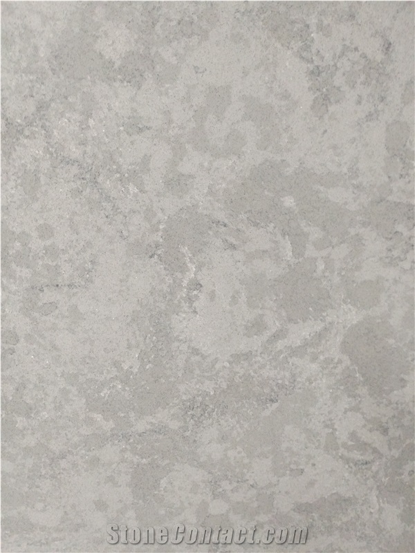 Cement Grey Quartz for Countertop