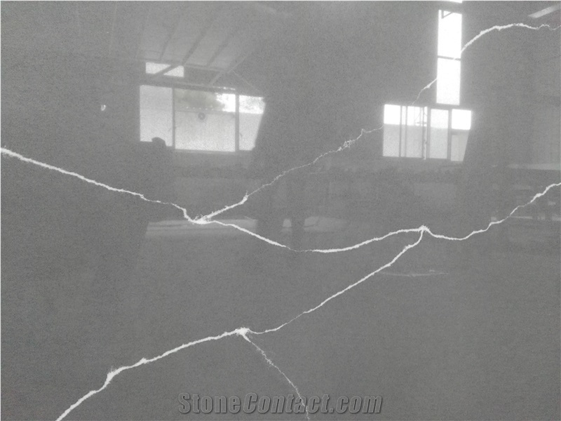 Chinese Grey Technistone Slabs Ms6221