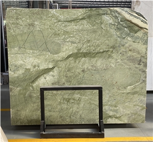 Dandong Green Marble Prefab Bathroom Countertops
