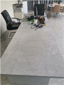 Enzo Grey Marble Table Tops for Restaurant