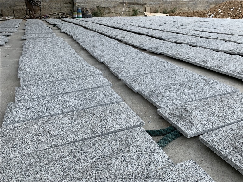 Granite Mushroomed Wall Cladding,Garden Walling