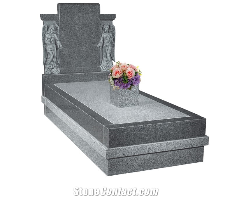 Grey Granite for Double Monuments