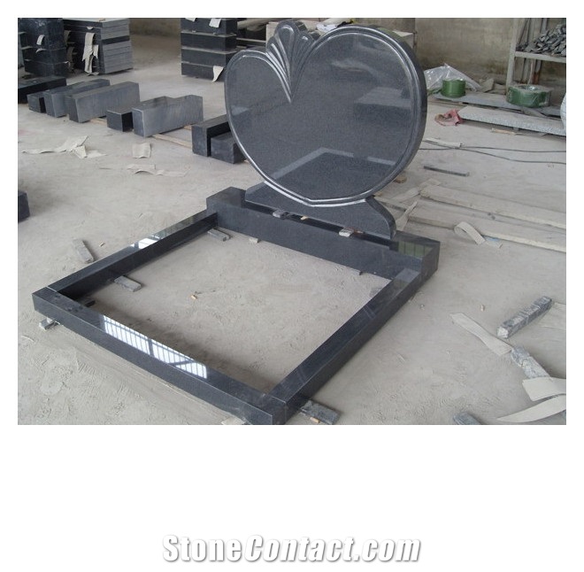 Heart Shape Western Style Tombstones/Monument