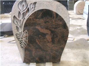 Heart Shape Western Style Tombstones/Monument