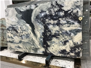 High-Grade Multicolor Quartzite Slabs Phoenix Green