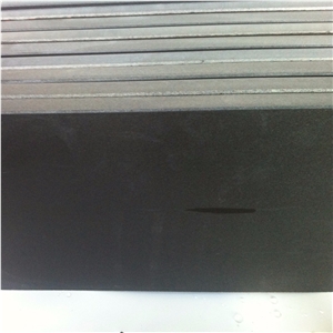 Honed Mongolia Black Granite Window Sills