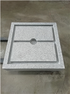 Light Grey Granite Bespoke Pillar Caps, Pier Caps