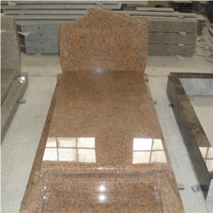 Light Red Granite for Upright Headstone