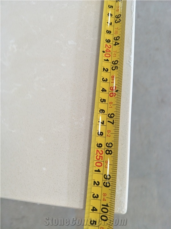 Marjan Cream Quartz Stone for Vanitytop Ms6805