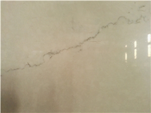 Most Popular Ms6201 Carrara Artificial Quartz Slab
