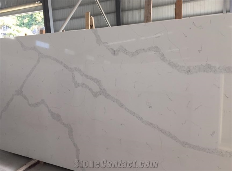 Ms7004 New Style Calacatta Engineered Stone Quartz
