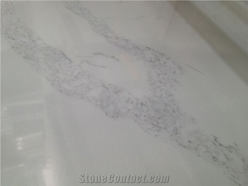 Ms7004 New Style Calacatta Engineered Stone Quartz