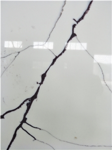 Ms7388 Purple Calacatta Quartz Stone Slabs