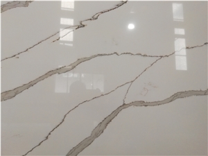 Ms7401 Quartz Wall Covering Calacatta Gold Slabs