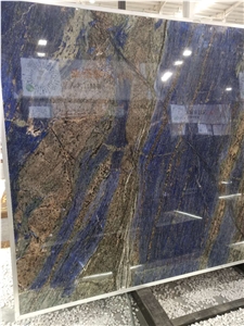 Natural Stone Of Dream Sapphire Blue Granite Slabs