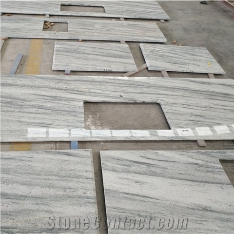 New River White Granite Eased Polished Vanity Tops