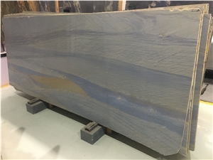 Polished Azul De Macaubas Quartzite for Wall