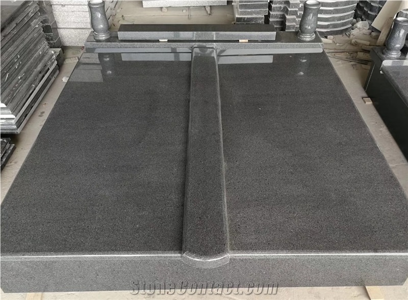 Polished Bevel Upright Gravestones